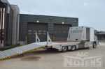 901951 open laadplatform met hydraulische oprijplatform